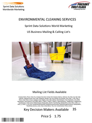 ENVIRONMENTAL CLEANING SERVICES