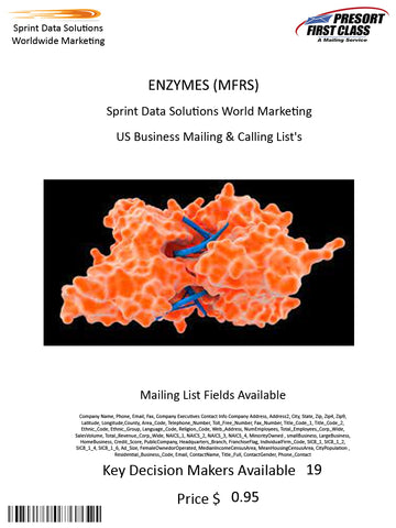 ENZYMES (MFRS)