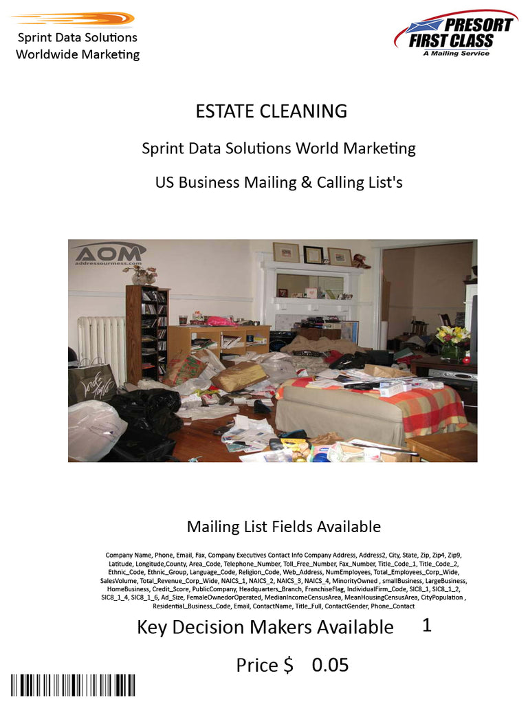 ESTATE CLEANING