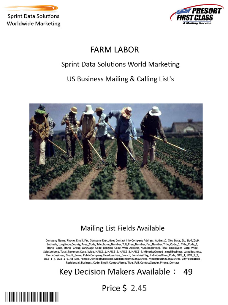 FARM LABOR