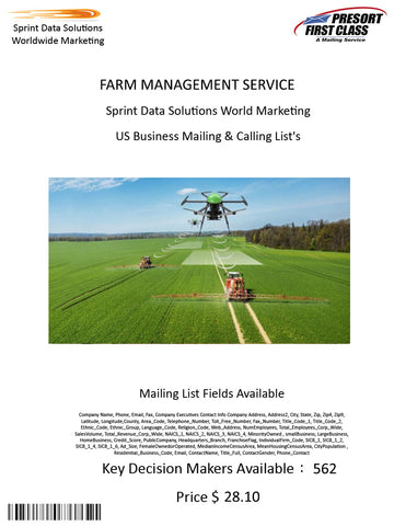 FARM MANAGEMENT SERVICE