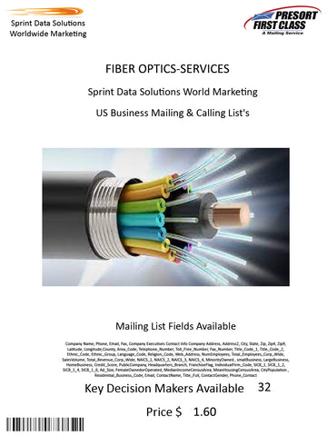 FIBER OPTICS-SERVICES