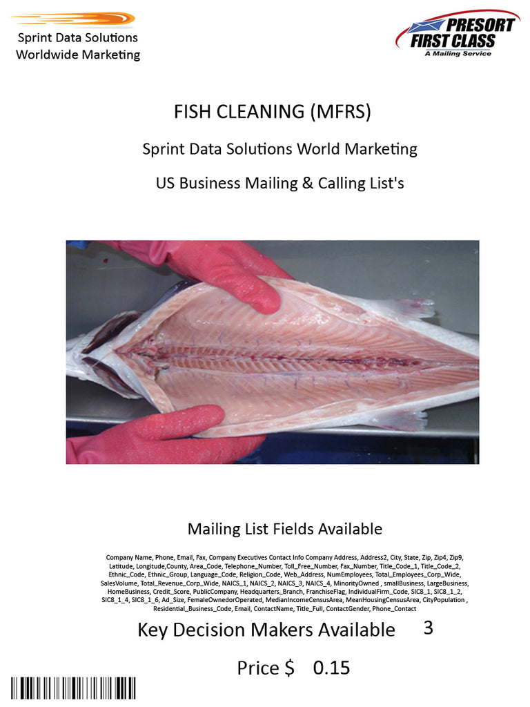 FISH CLEANING (MFRS)