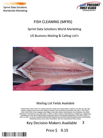 FISH CLEANING (MFRS)