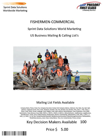 FISHERMEN-COMMERCIAL