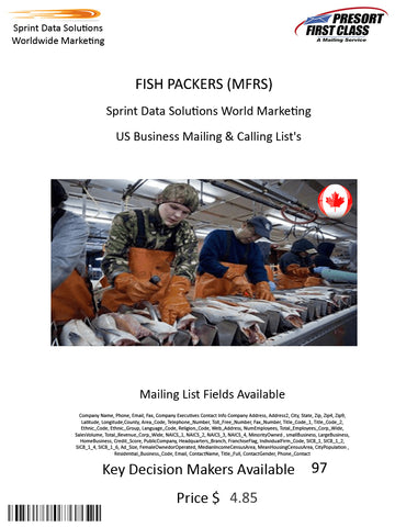 FISH PACKERS (MFRS)