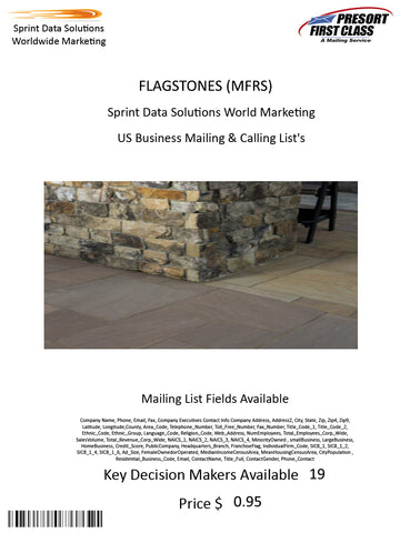 FLAGSTONES (MFRS)