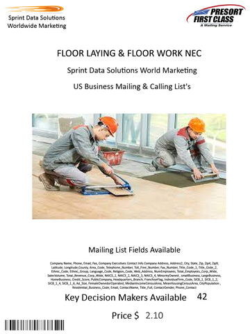 FLOOR LAYING & FLOOR WORK NEC