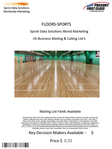 FLOORS-SPORTS