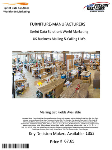 FURNITURE-MANUFACTURERS