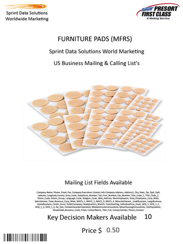 FURNITURE PADS (MFRS)