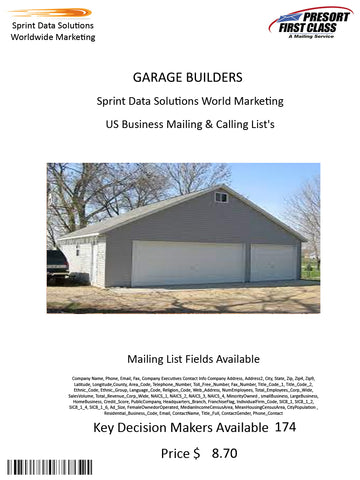 GARAGE BUILDERS