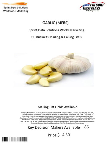 GARLIC (MFRS)