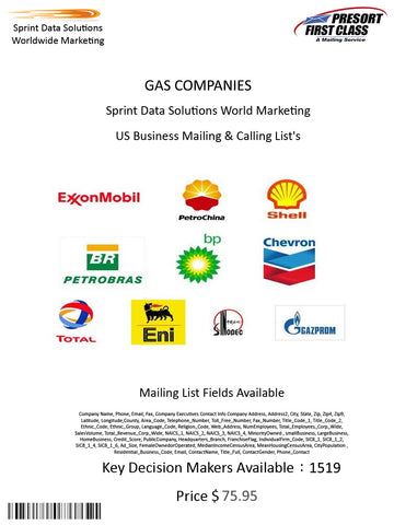 GAS COMPANIES