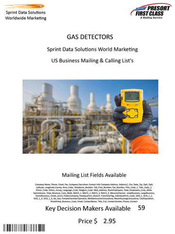 GAS DETECTORS