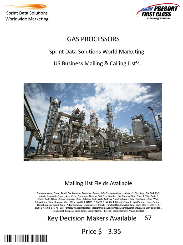 GAS PROCESSORS