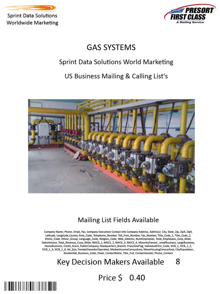 GAS SYSTEMS