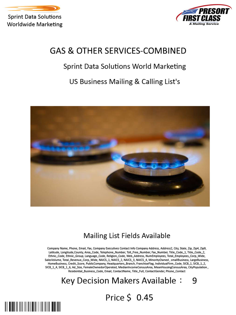 GAS & OTHER SERVICES-COMBINED