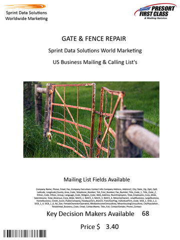 GATE & FENCE REPAIR