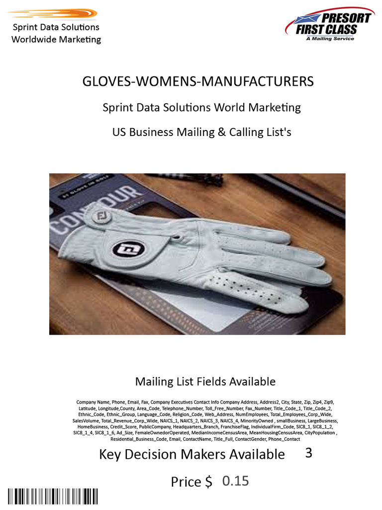 GLOVES-WOMENS-MANUFACTURERS