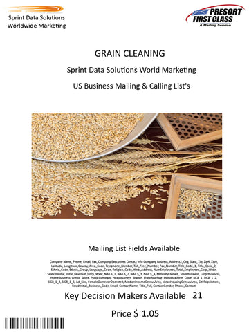 GRAIN CLEANING