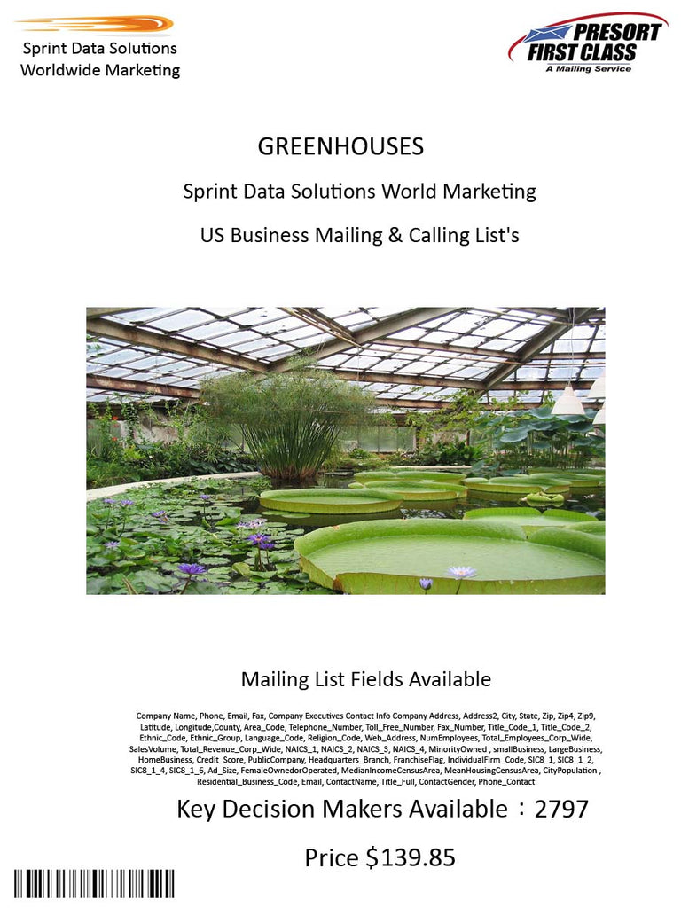 GREENHOUSES