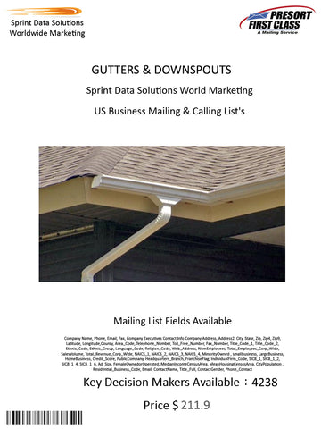 GUTTERS & DOWNSPOUTS