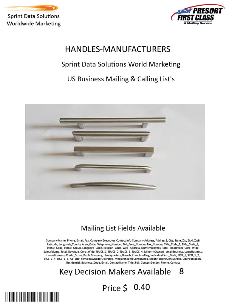 HANDLES-MANUFACTURERS