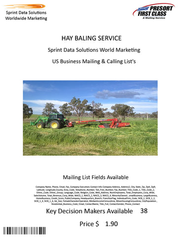 HAY BALING SERVICE