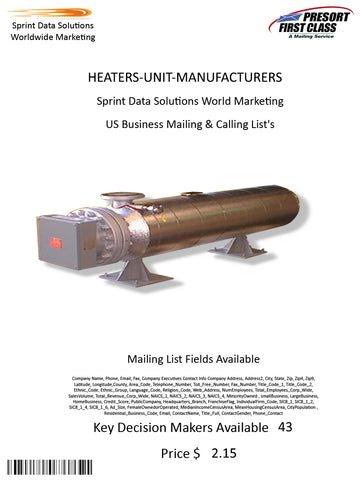 HEATERS-UNIT-MANUFACTURERS