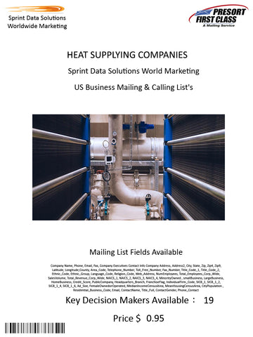 HEAT SUPPLYING COMPANIES