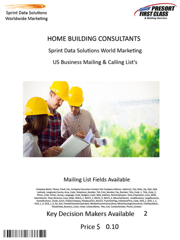 HOME BUILDING CONSULTANTS