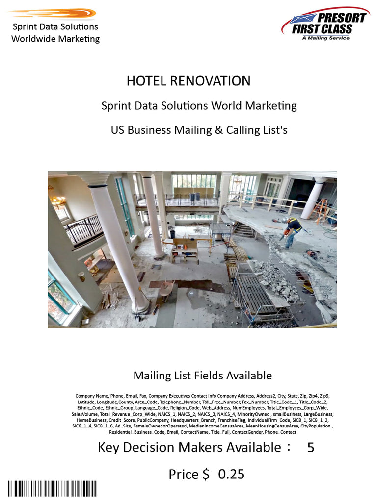 HOTEL RENOVATION