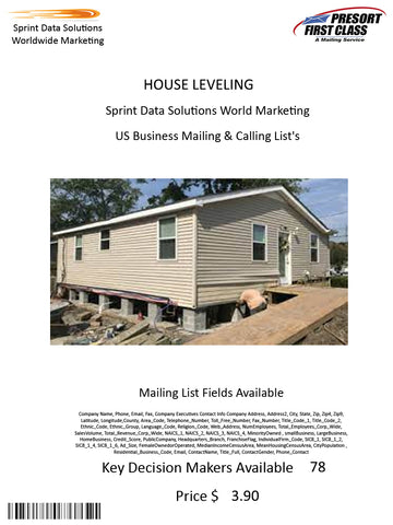 HOUSE LEVELING