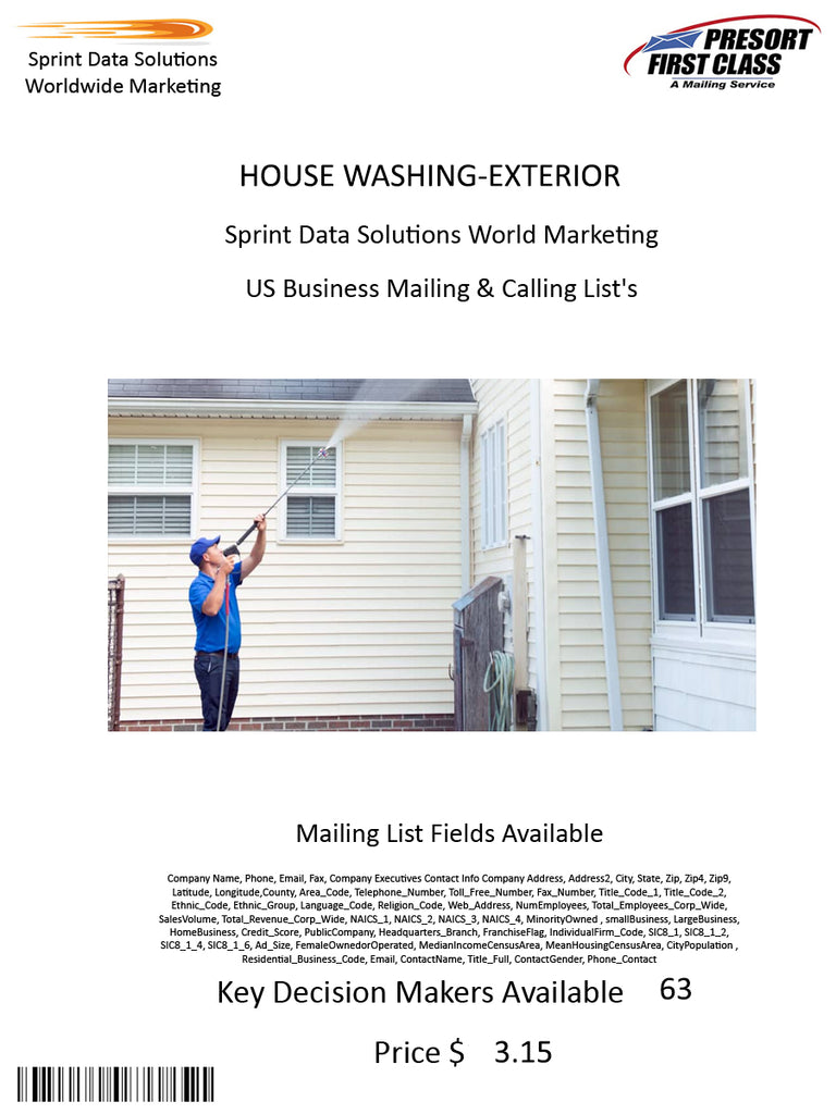 HOUSE WASHING-EXTERIOR