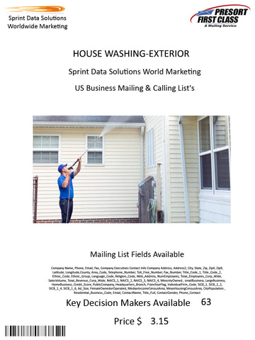 HOUSE WASHING-EXTERIOR