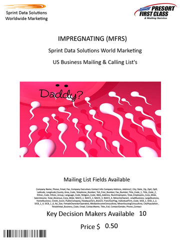 IMPREGNATING (MFRS)