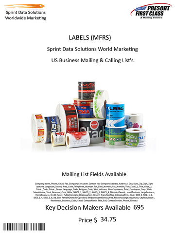 LABELS (MFRS)