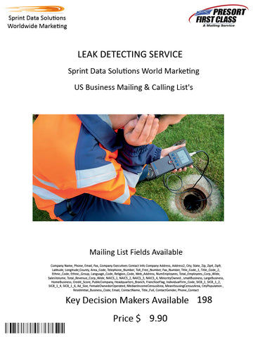 LEAK DETECTING SERVICE