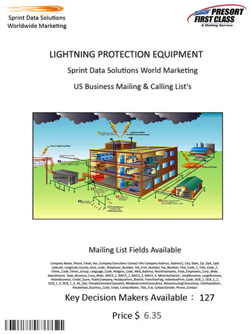 LIGHTNING PROTECTION EQUIPMENT