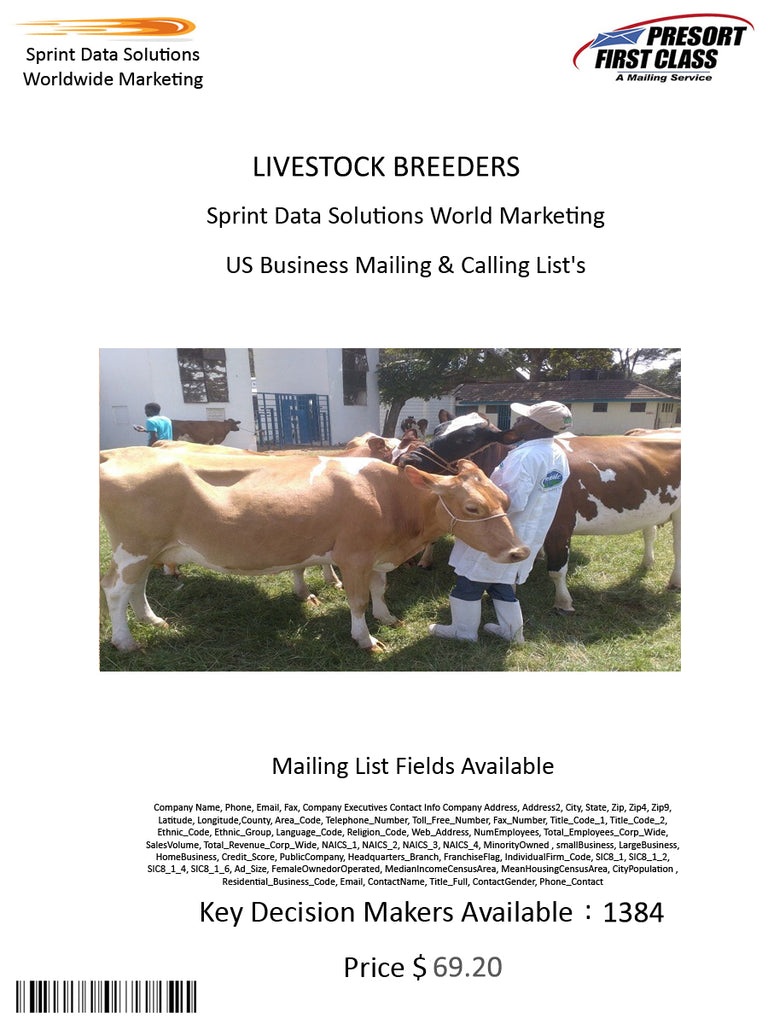 LIVESTOCK BREEDERS