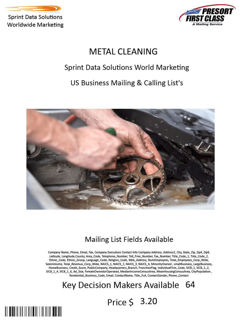 METAL CLEANING