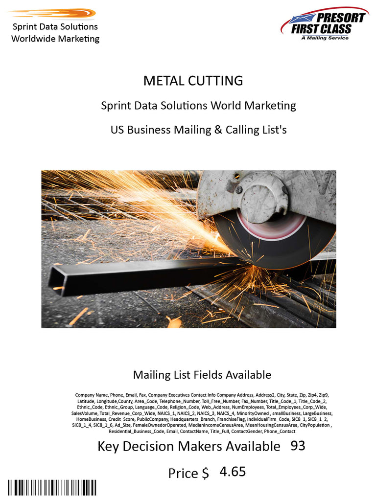 METAL CUTTING