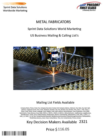 METAL FABRICATORS