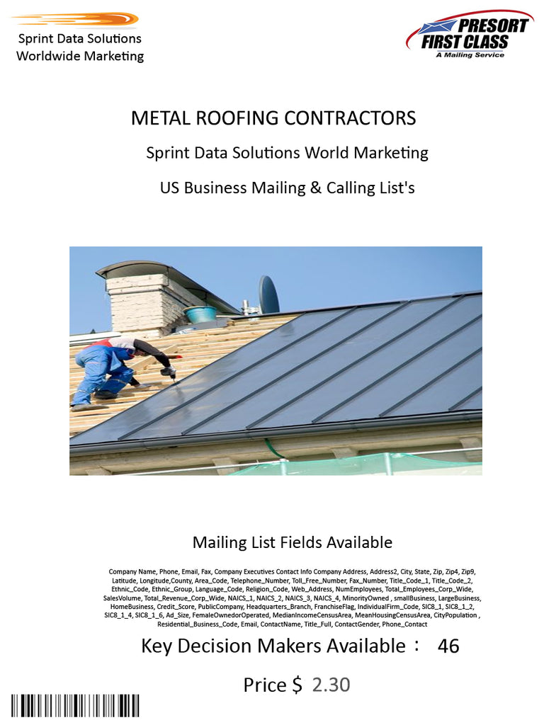 METAL ROOFING CONTRACTORS