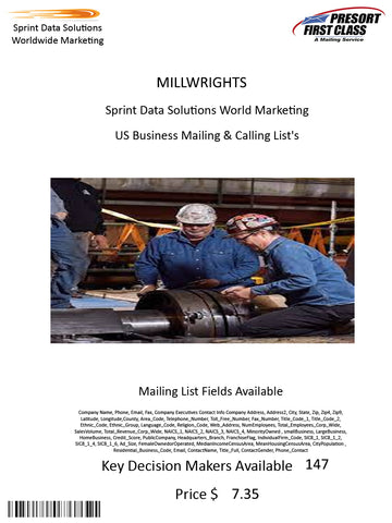 MILLWRIGHTS