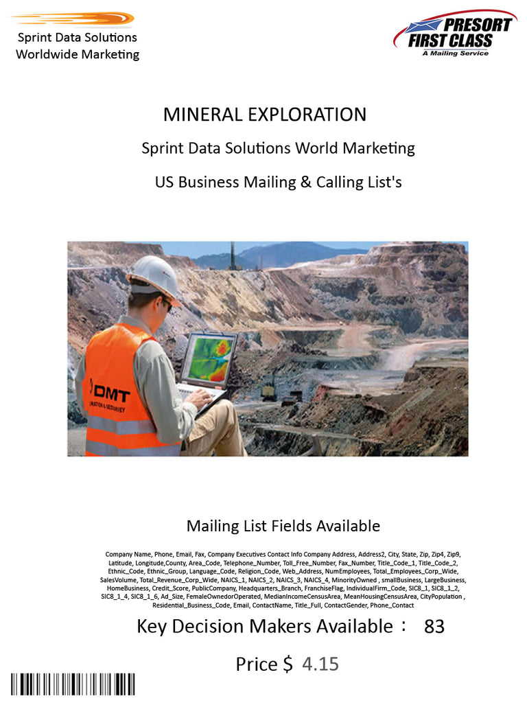 MINERAL EXPLORATION