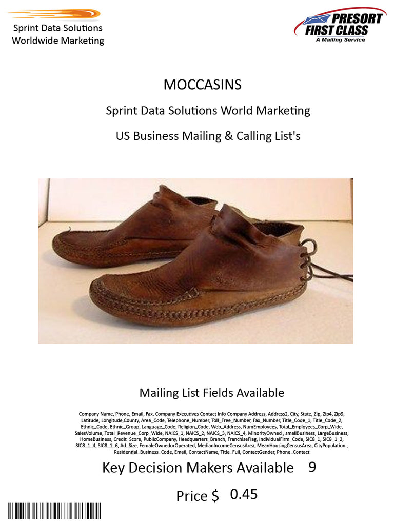 MOCCASINS