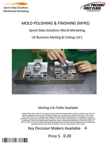 MOLD POLISHING & FINISHING (MFRS)