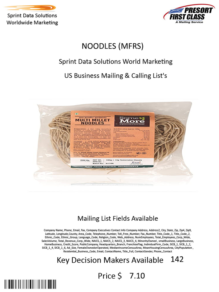 NOODLES (MFRS)